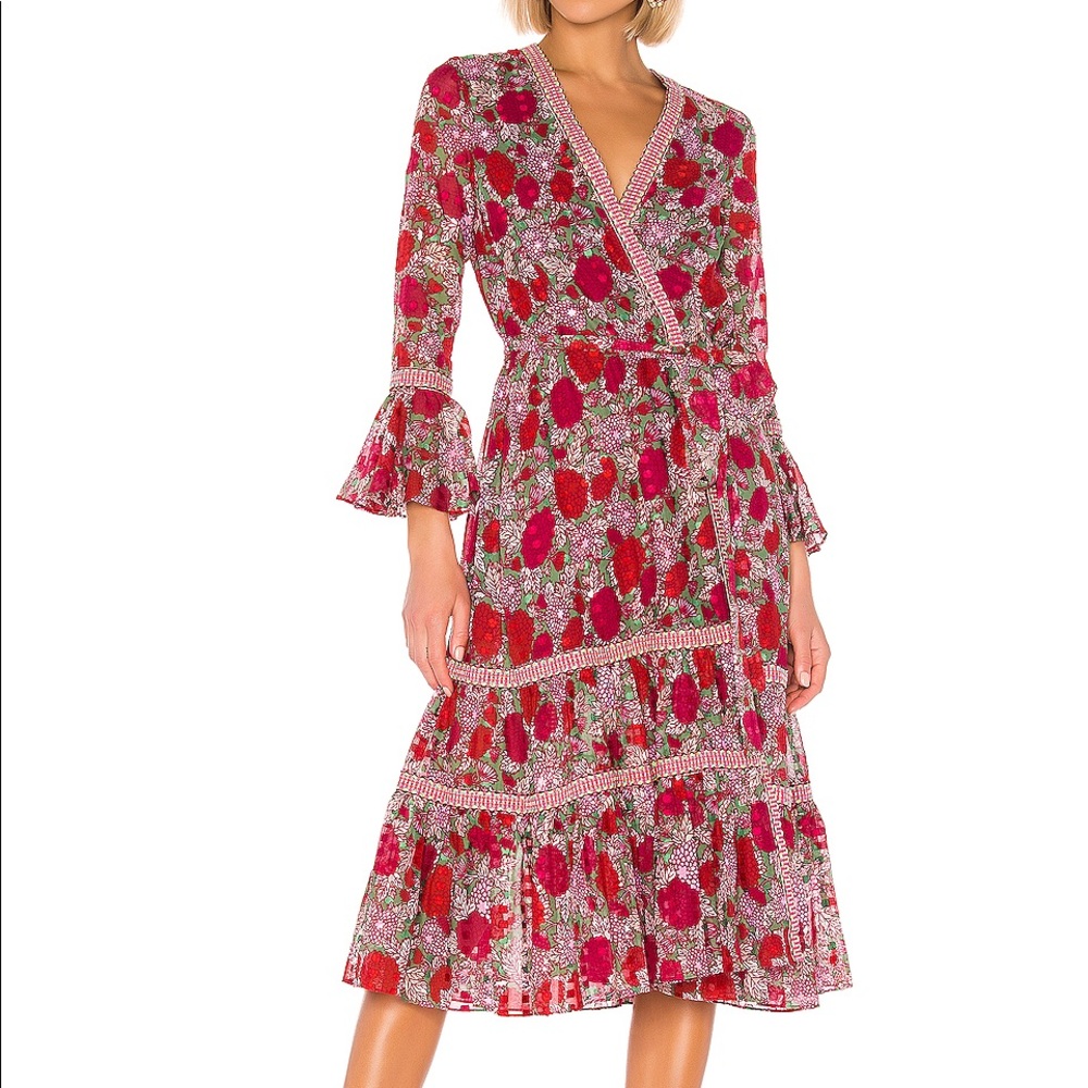 Alexis Marcas Dress in Fuchsia